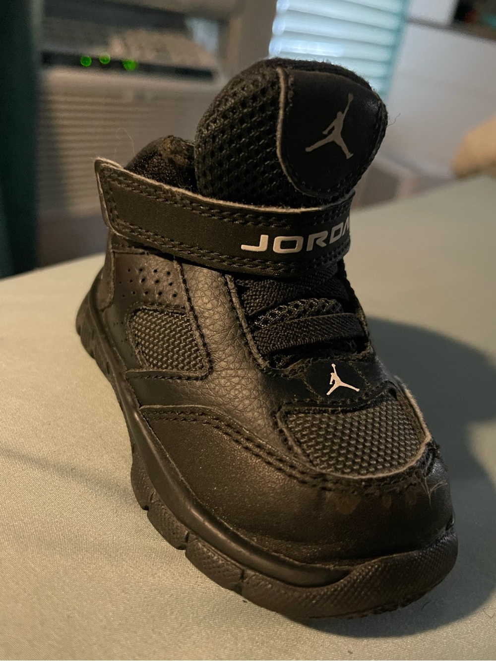 Jordan Kids Black High-Top Sneaker